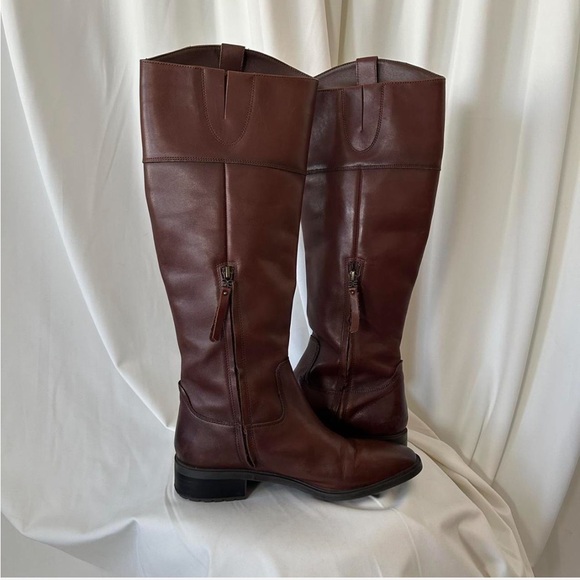 SAM EDELMAN Women Drina
Brown Leather Tall Riding Boots Shoes size 8M. - Picture 3 of 8